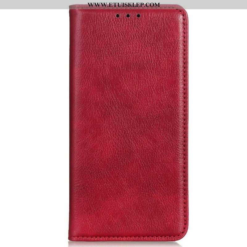 Etui Na Telefon do OnePlus Nord CE 2 Lite 5G Etui Folio Dwoina Skóry Liczi